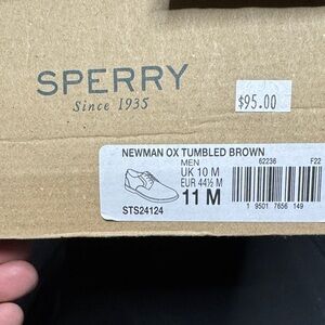 Sperry Newman OX Tumbled Leather Shoes
